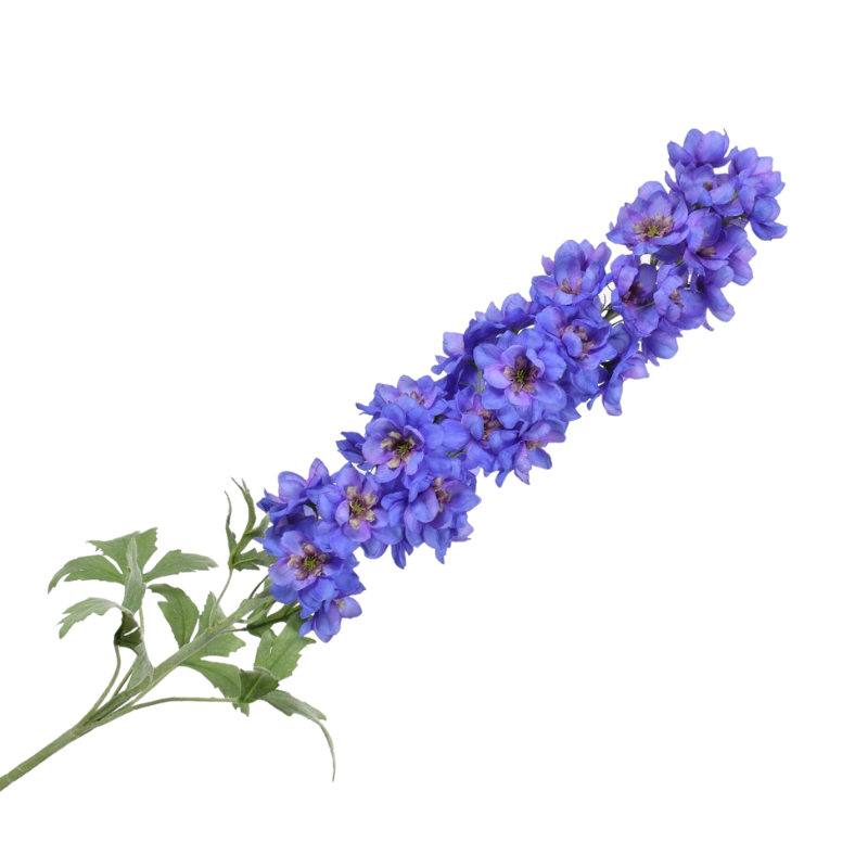 Silk-ka Flowers - Zijden bloem - Delphinium steel - Blauw/Paars