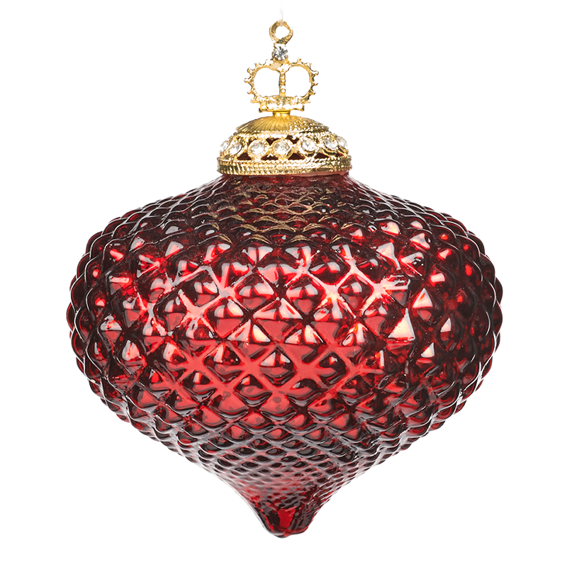 Kerstornament - Jewel Ball Rood - Conceptstore Oogenlust Eersel