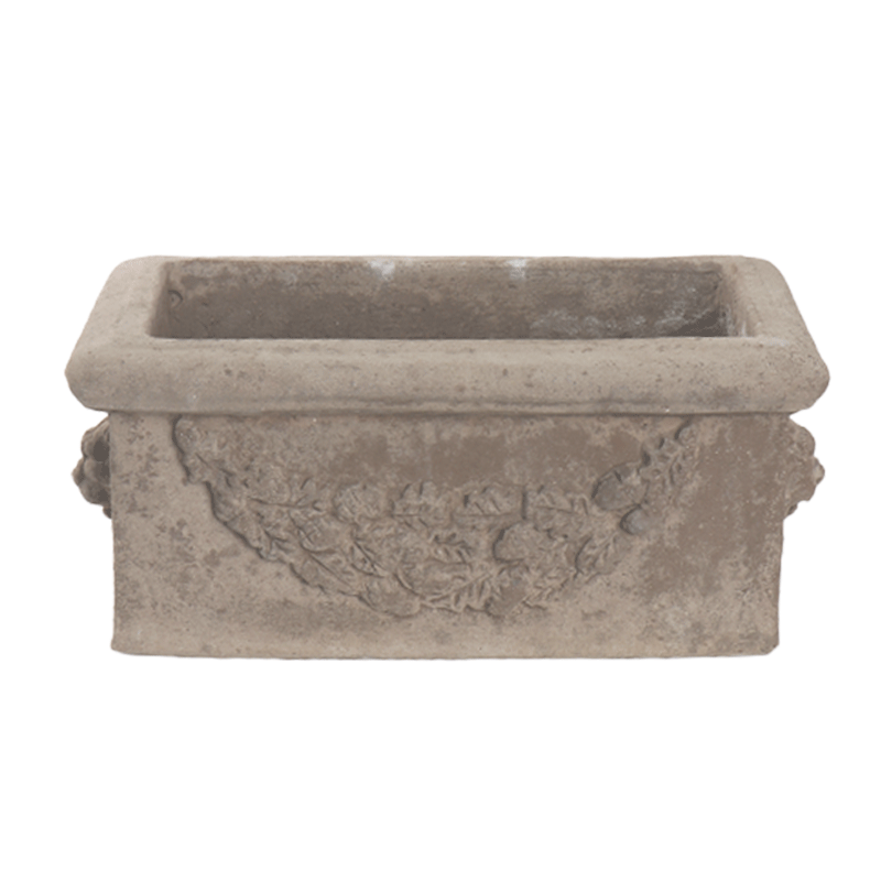 Terracotta d'Arte - Pot Piccini Cassettina A42.01 - Grigio