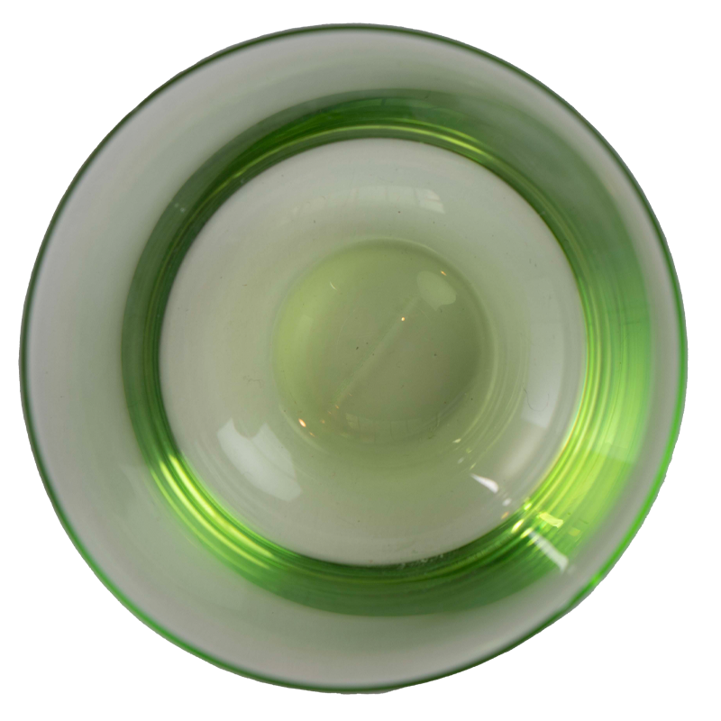 Set van 4 glazen - groen