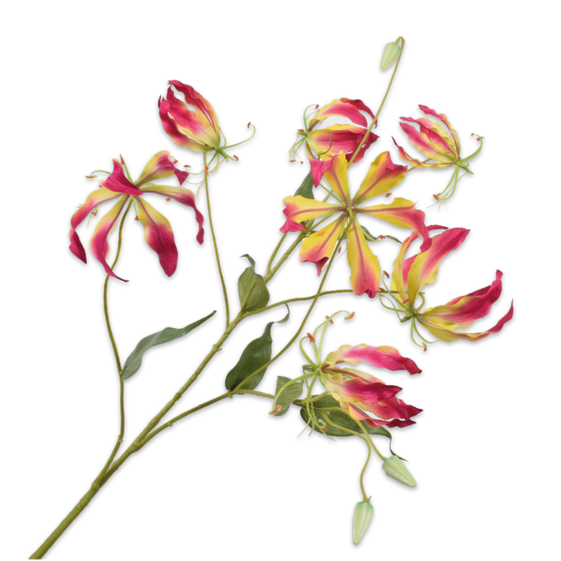 Silk-ka Flowers - Zijden bloem - Gloriosa tak - Beauty