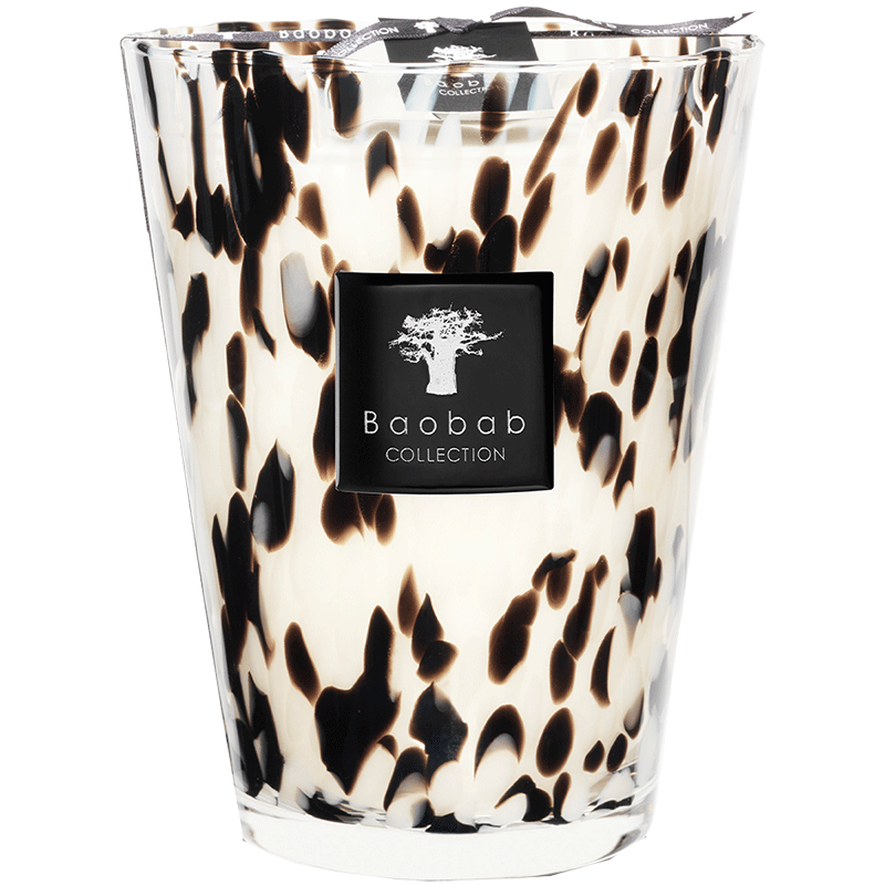 Baobab Collection - Geurkaars - Pearls - Black Pearls