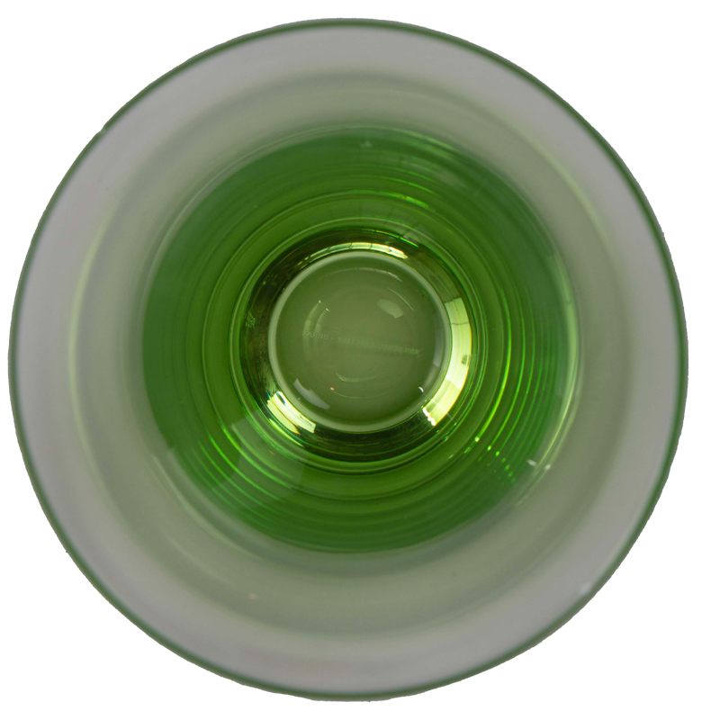 Set van 4 glazen - groen - Groot