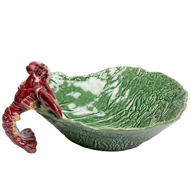 Bordallo - Salad bowl 40 - Cabbage with lobsters 