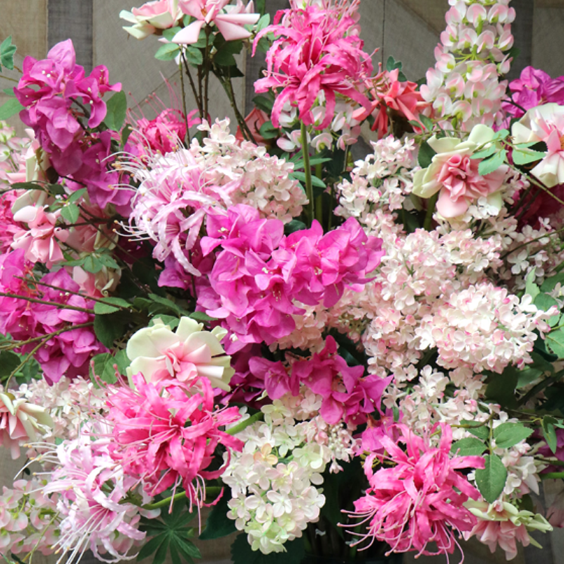 Silk-ka Flowers - Zijden bloem - Nerine - roze