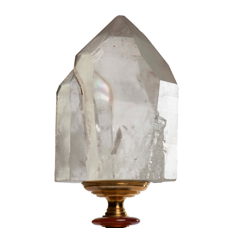 Klaus Dupont - Rhino big rock crystal