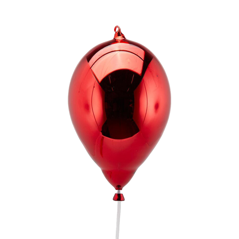 Ballon ornament - rood