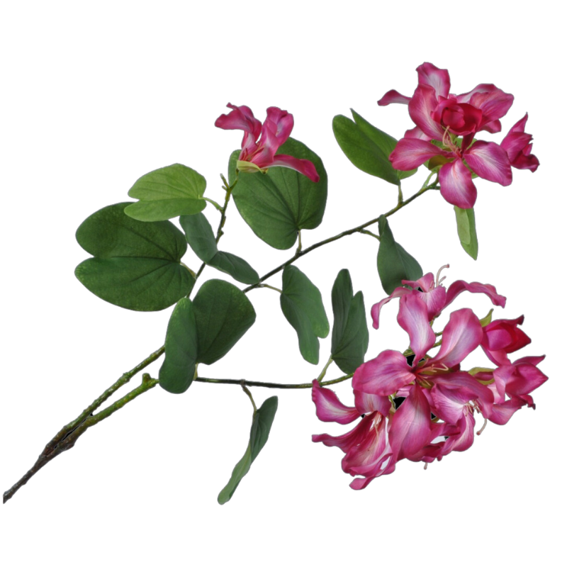Silk-ka Flowers - Zijden bloem - Clematis tak - Paars