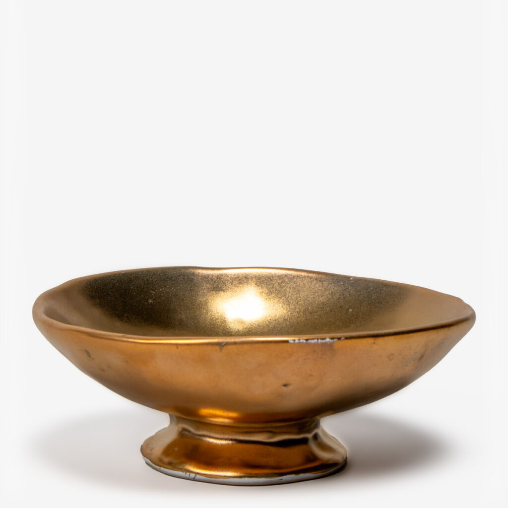 schaal op voet m alice matt gold