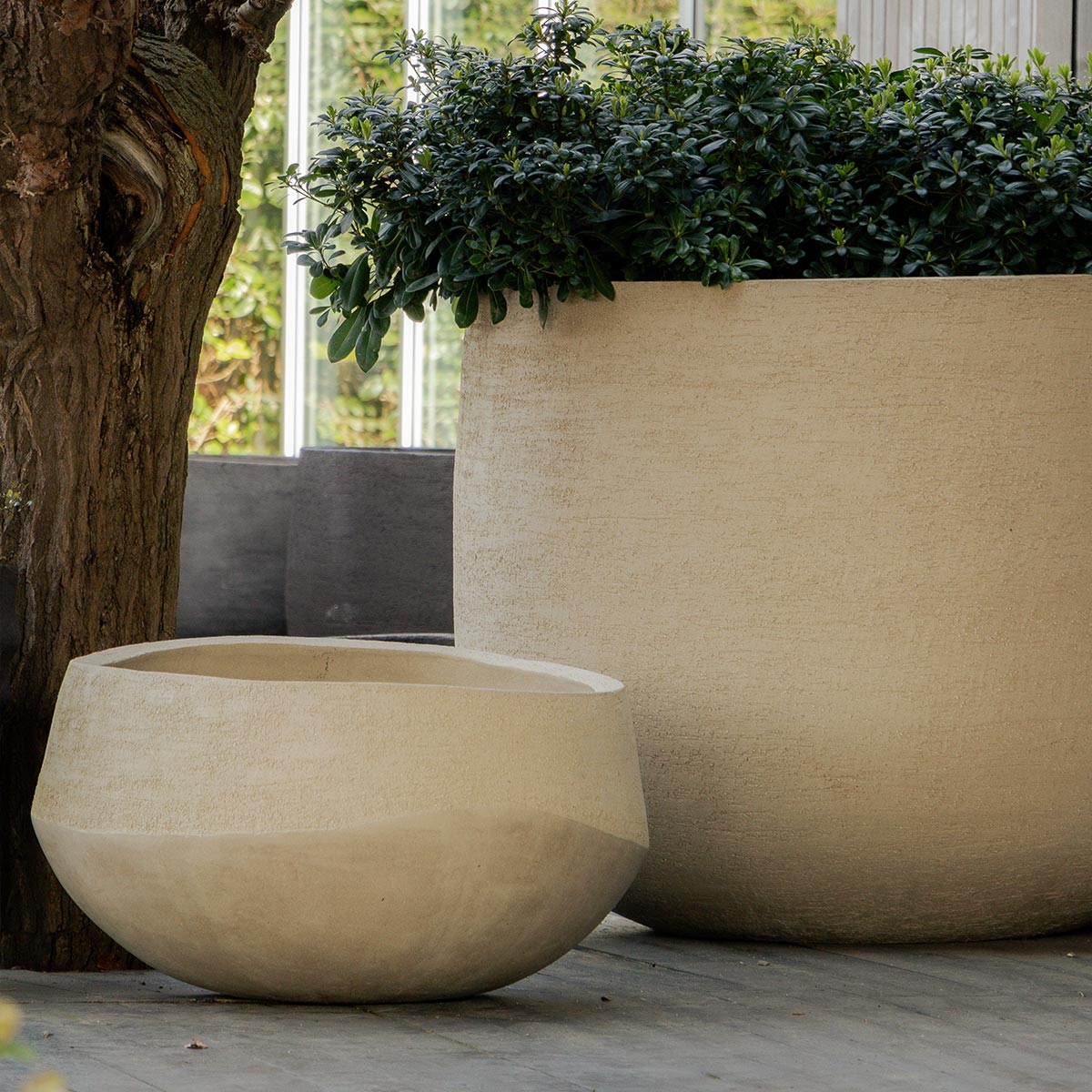 pot graz tgzp120 natural white