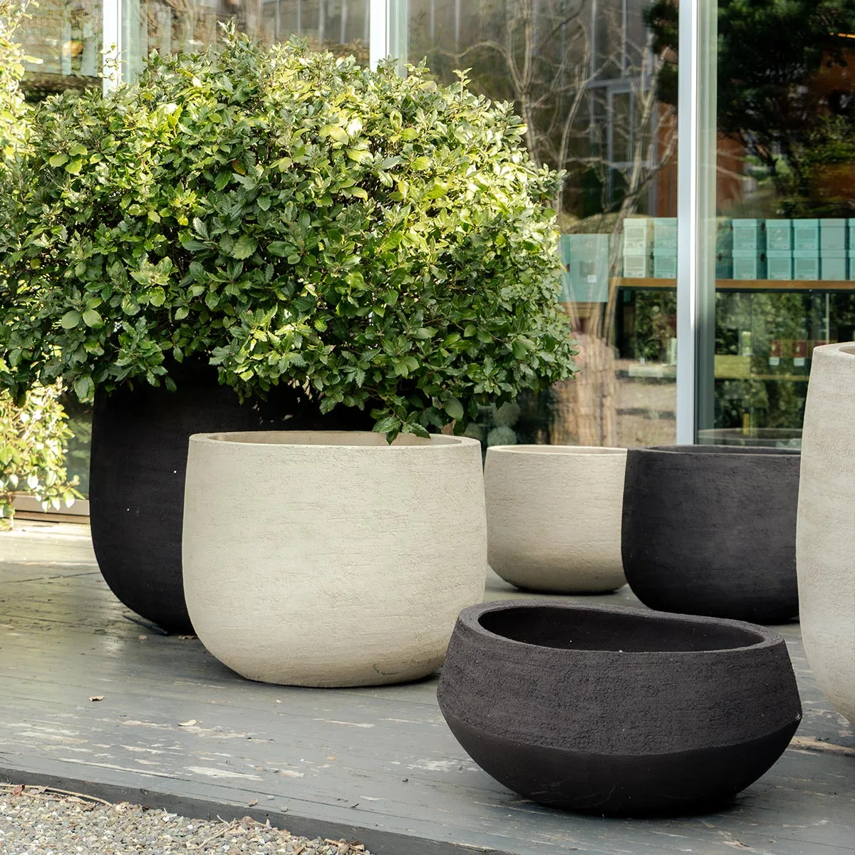 pot graz tgzp120 natural white