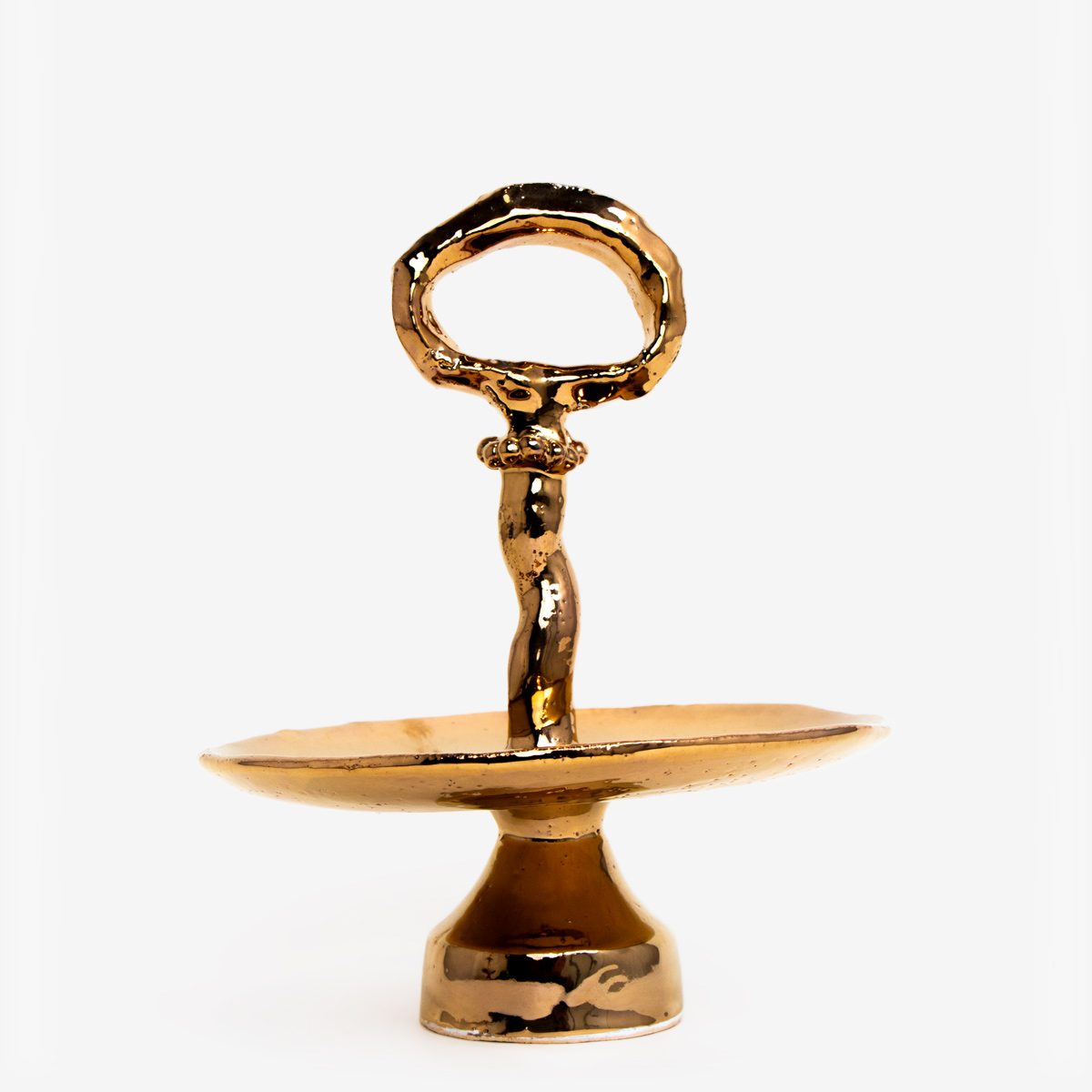 etagère franziska shiny gold