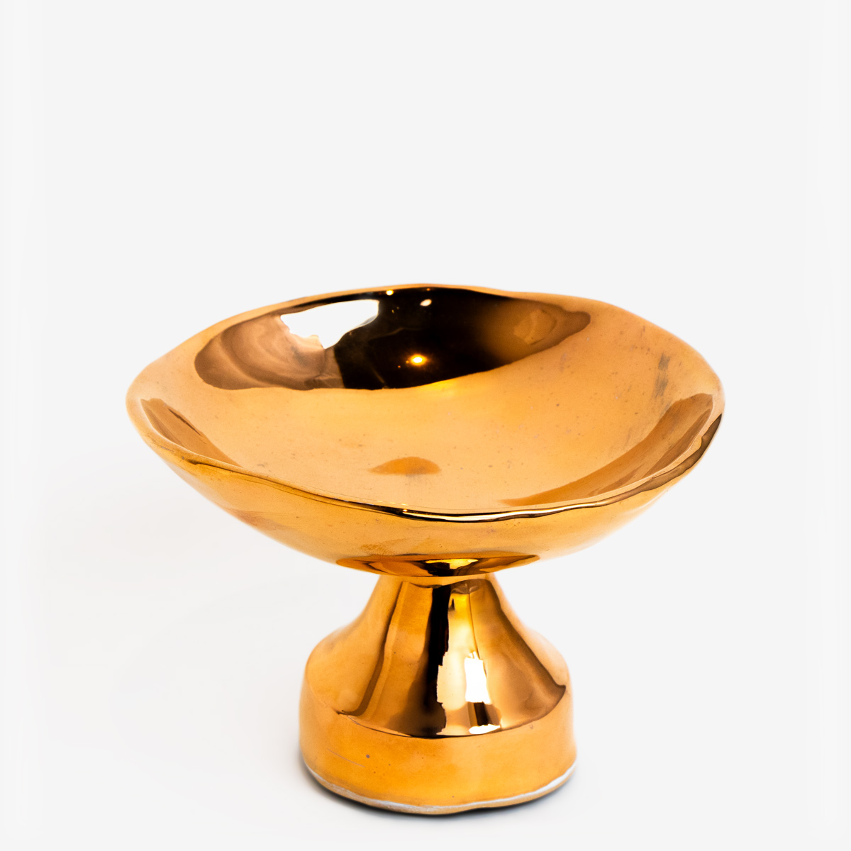 schaal op voet s alice shiny gold