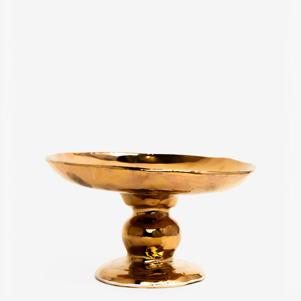 taartplateau bautzen shiny gold