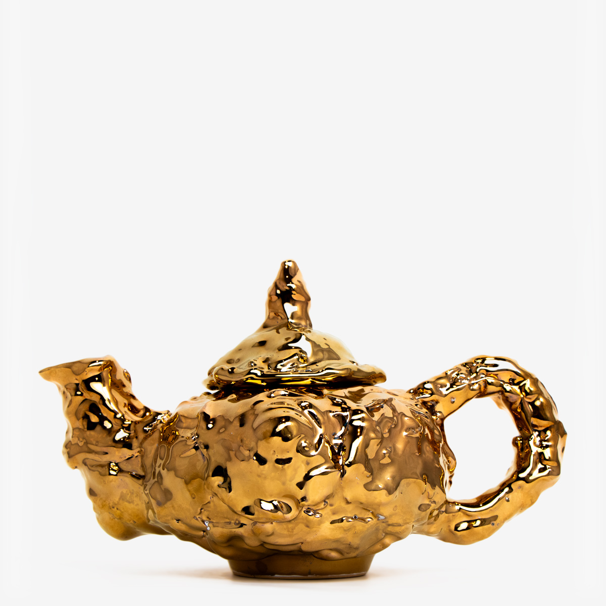 theepot marie antoinette shiny gold