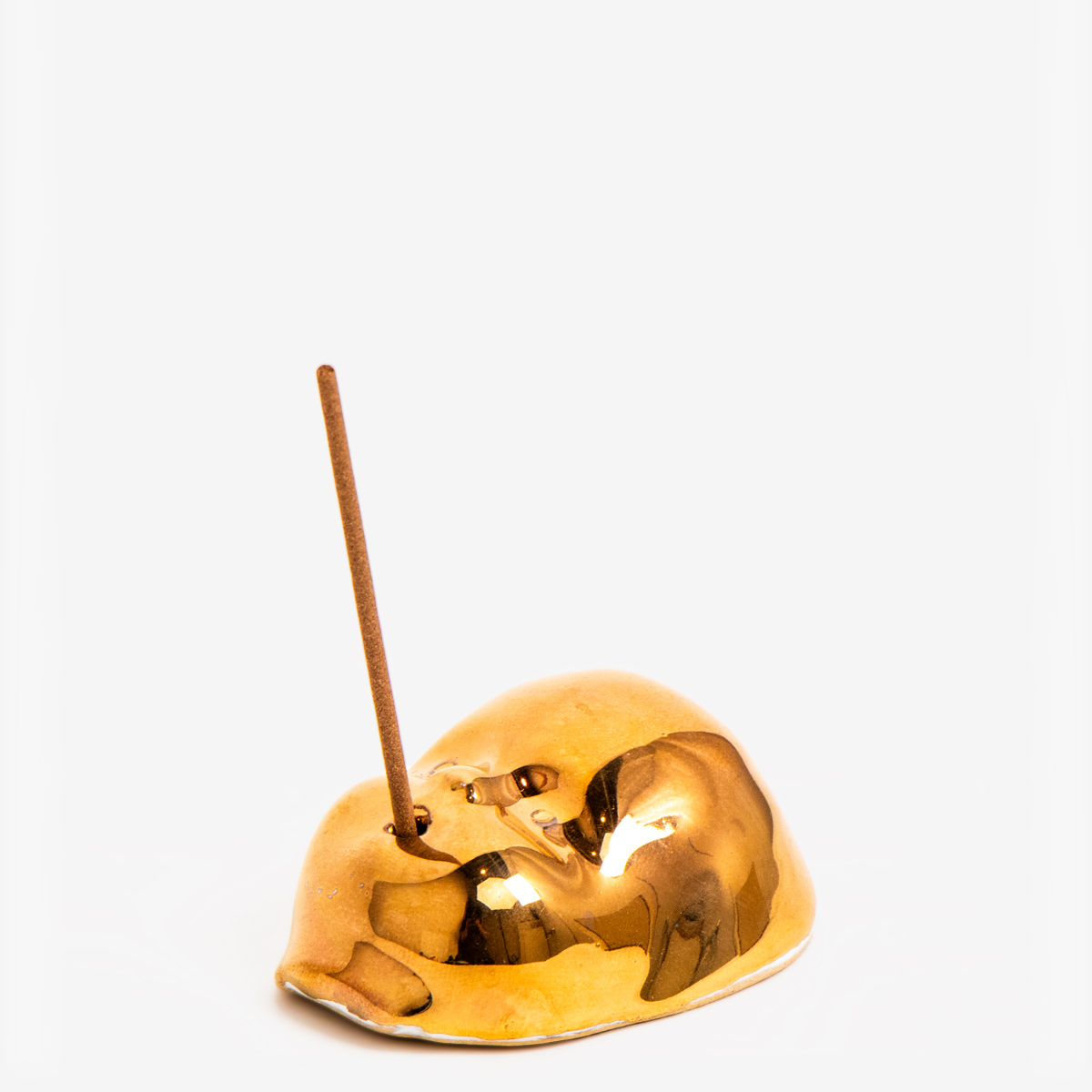 wierrookhouder il putto shiny gold