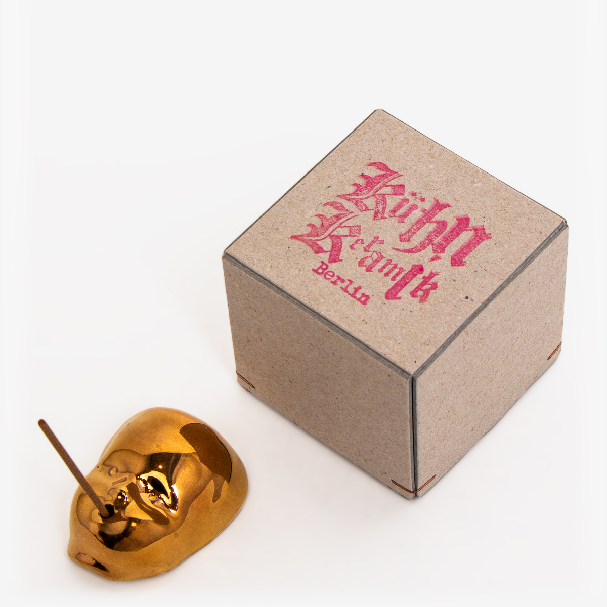 wierrookhouder il putto shiny gold