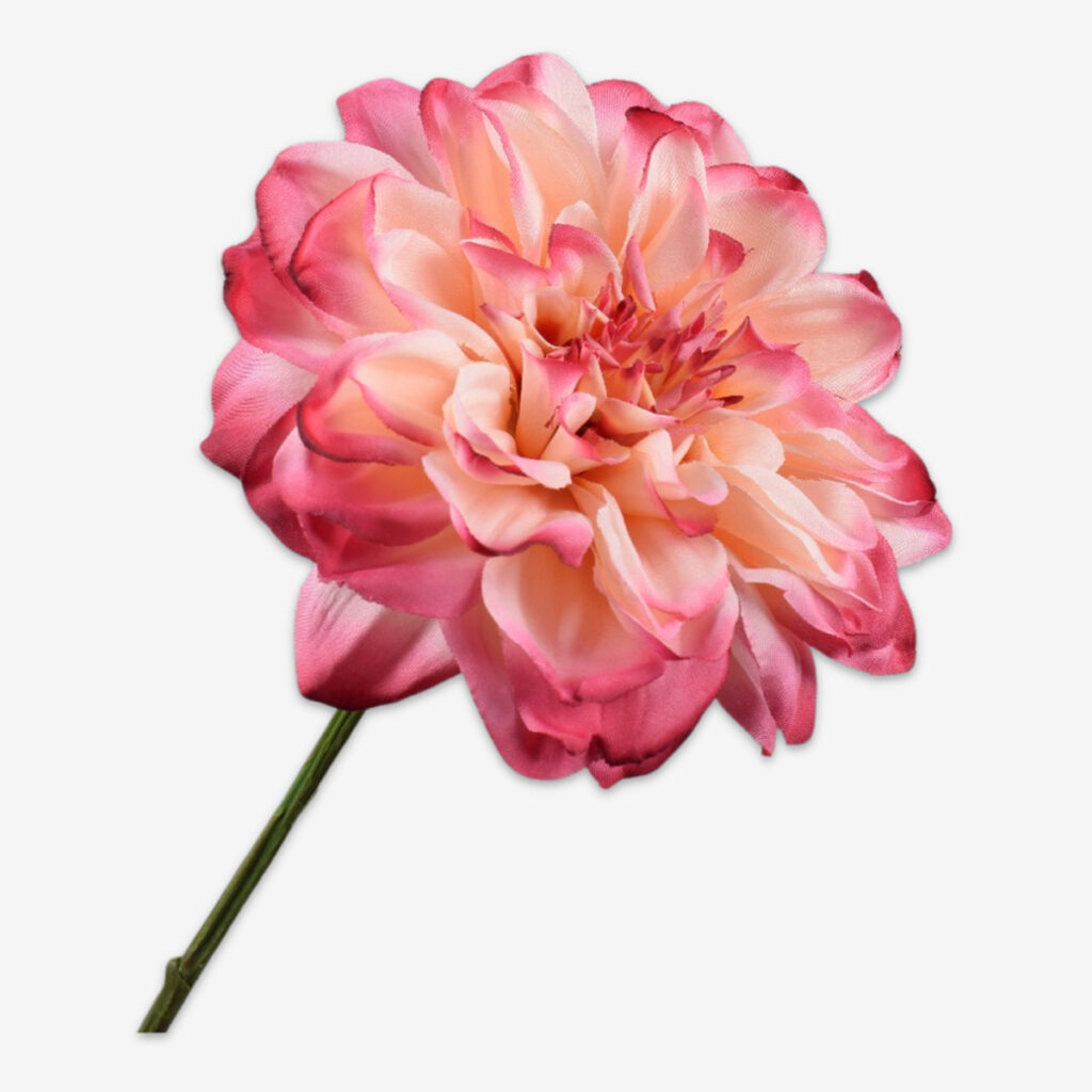 zijden bloem dahlia roze