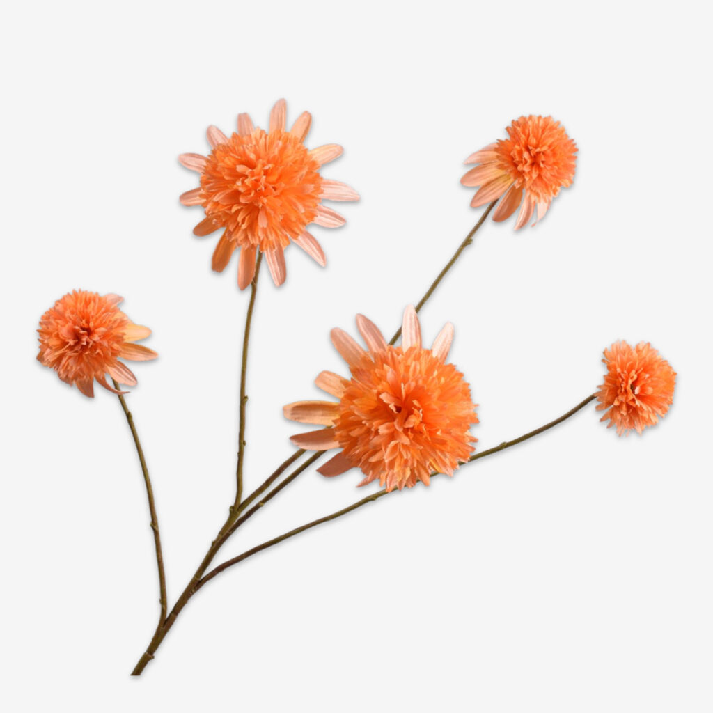 zijden bloem rudbeckia oranje