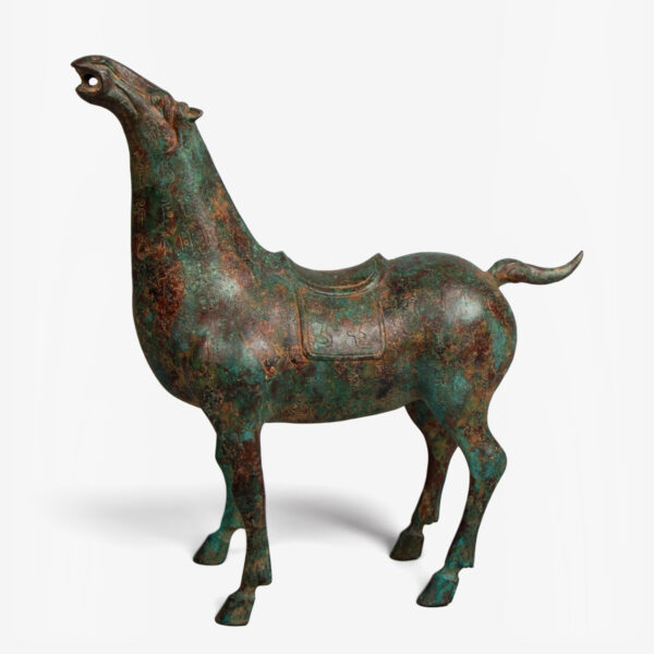 bronzen paard