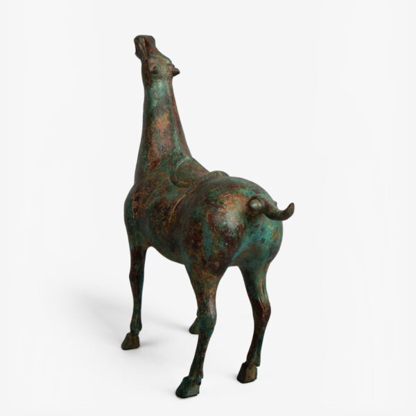 bronzen paard