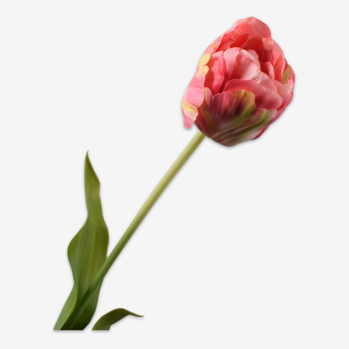 zijden bloem tulp roze