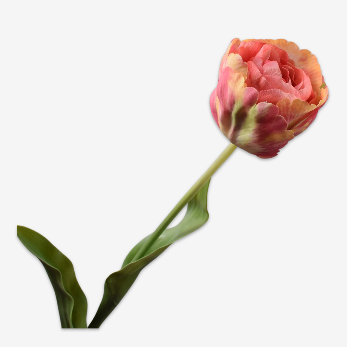 zijden bloem tulp roze