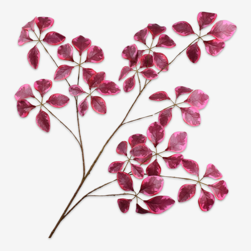 zijden bladtak beauty roze