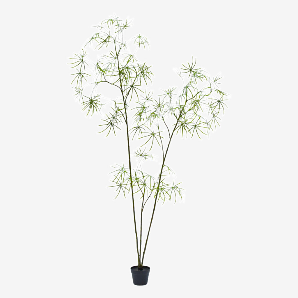 zijden plant schefflera groen