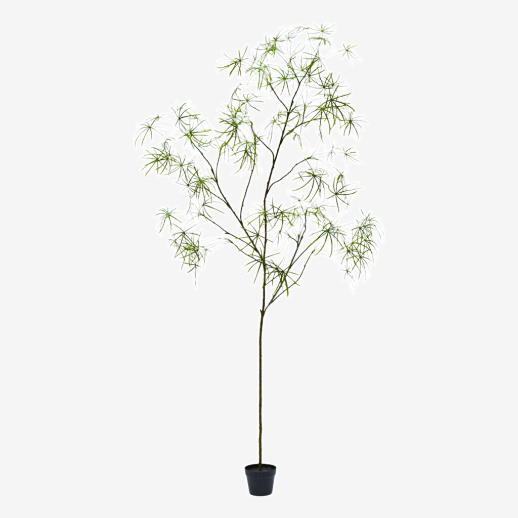 zijden plant schefflera groen