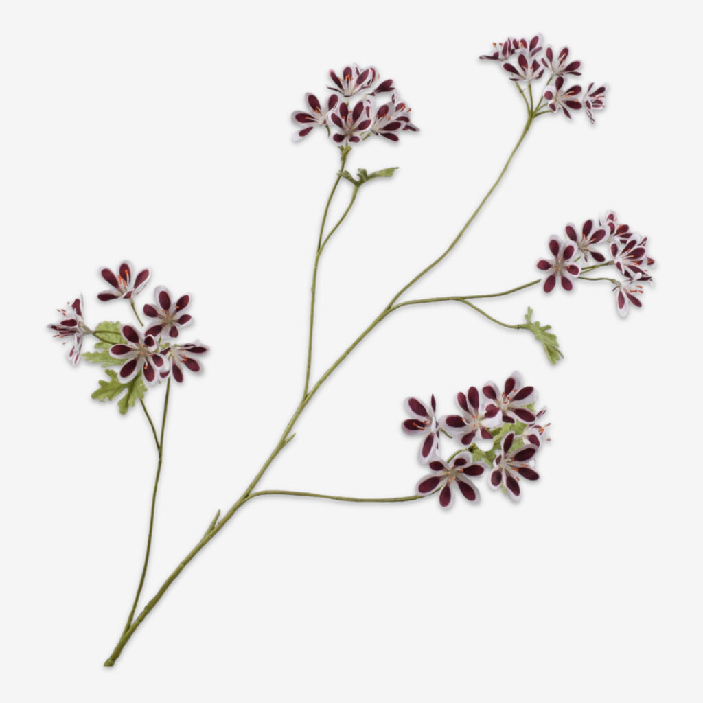 sk zijden bloem geranium paars 160645