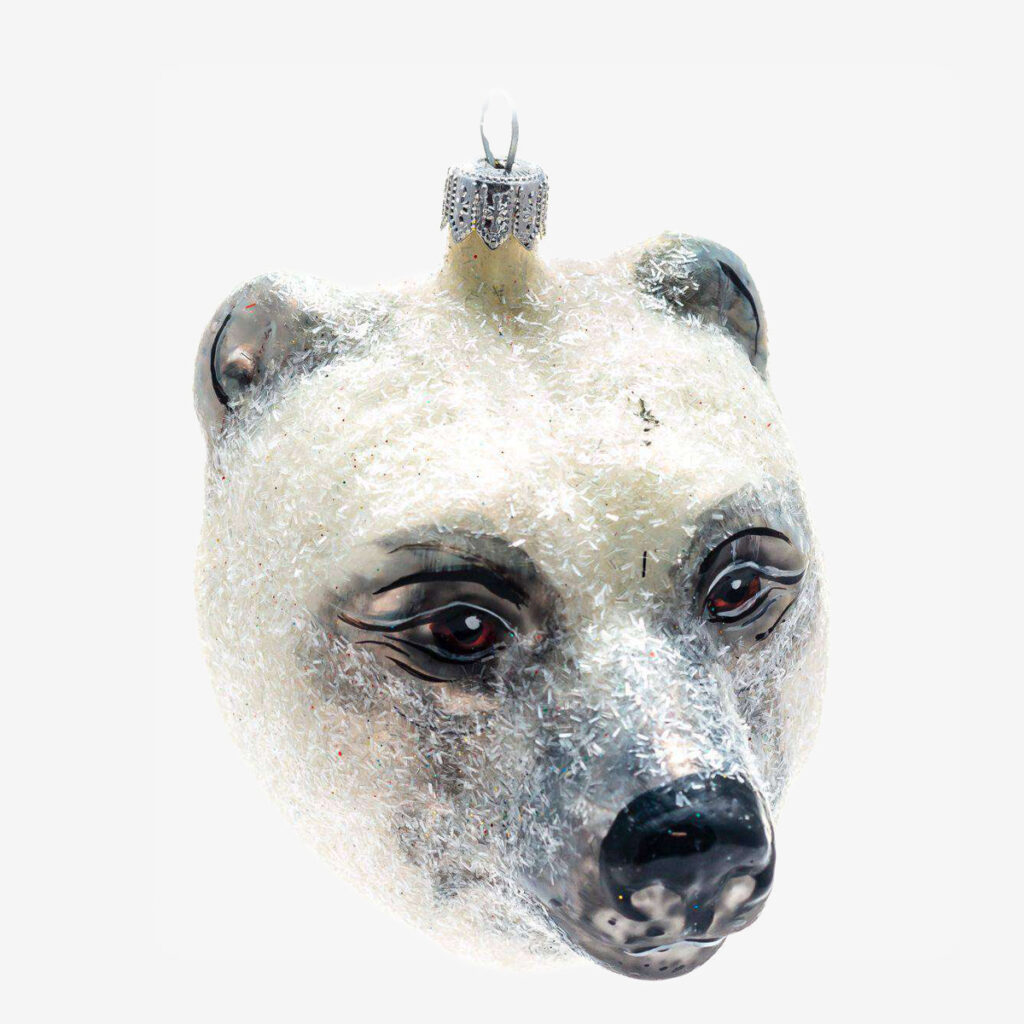 14954 polar bear head 3363