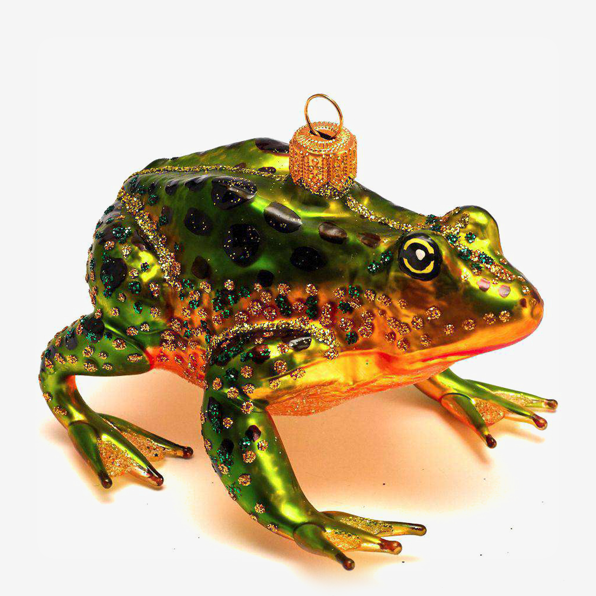 17949 orange green frog 6246