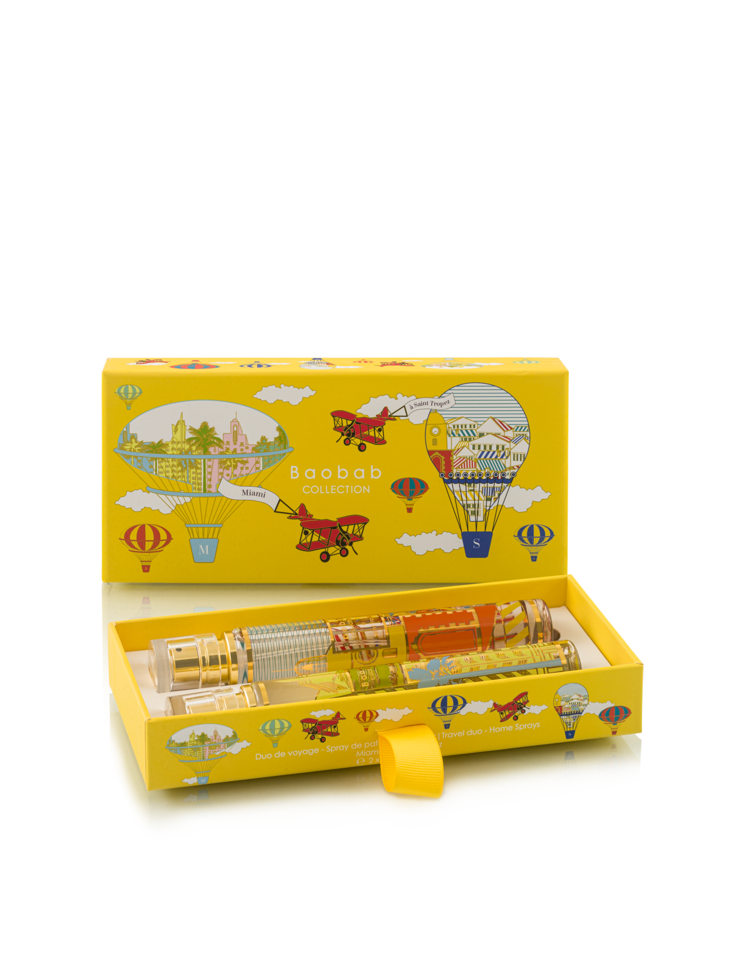 coffret cad 2 spray yellow box open 1