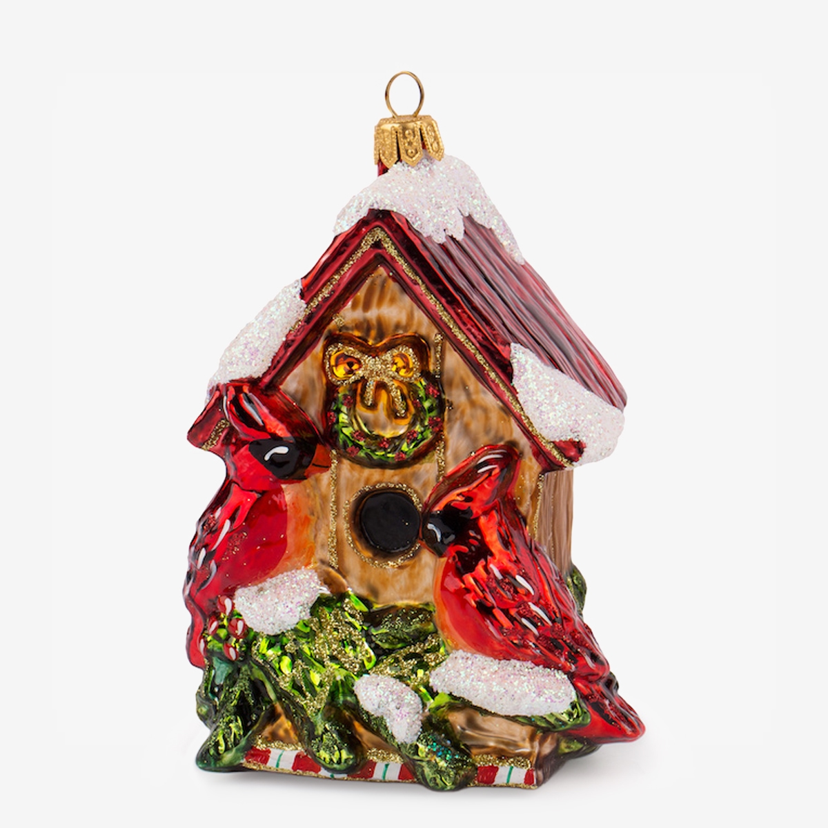 kerstornament birdhouse