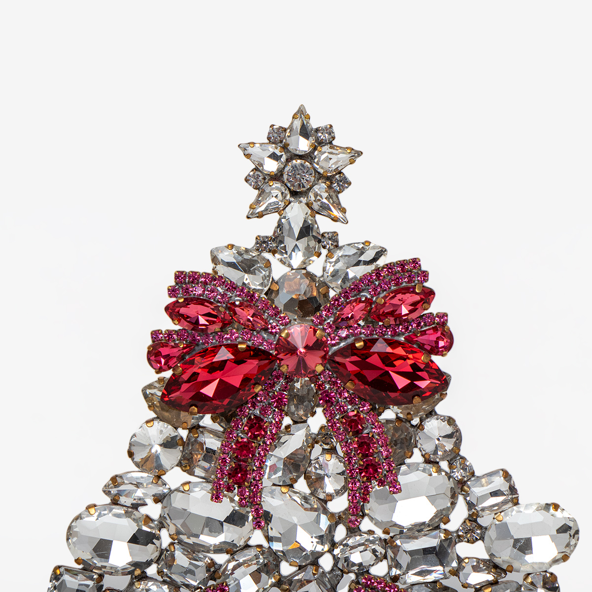 ribbon christmas tree pink 61738 2