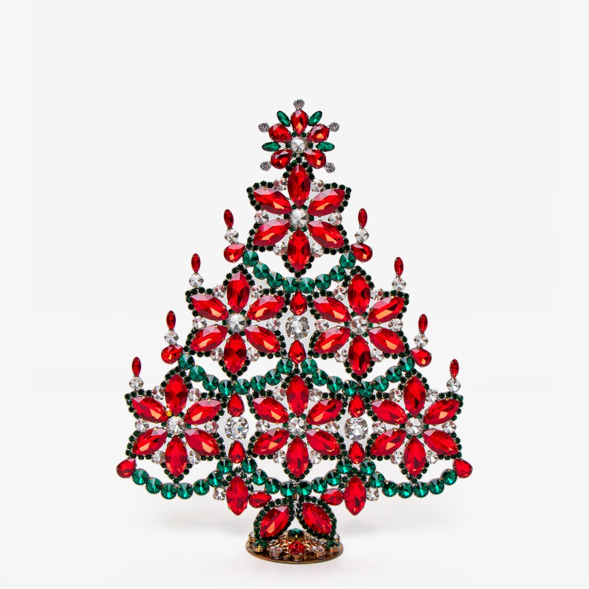 snowflake christmas tree green 61714 1