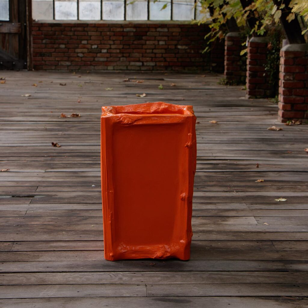 splitted planter small oranje